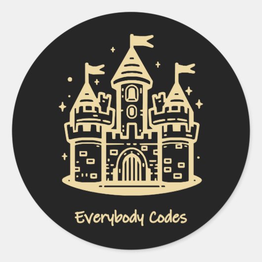 Königreich der Algorithmia Stickers Sheet (Vorderseite)