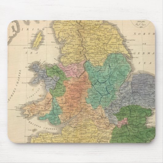 Königreich der angelsächsischen Länder Mousepad (Vorne)