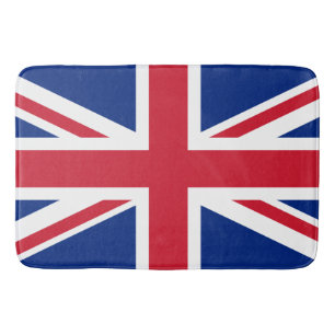 Königreich-Flagge Badematte