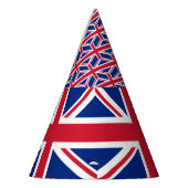 Königreich-Flagge Partyhütchen (Links)