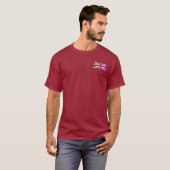 KÖNIGREICH-FLAGGE T-Shirt (Vorne ganz)