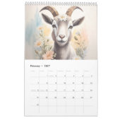 Königreich in Painterly Watercolor 2025 Kalender (Feb 2027)