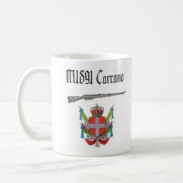 Königreich Italien WW1 M1891 Carcano Gewehr Kaffeetasse
