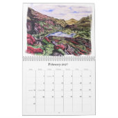 Königreich-Landschaften Kalender (Feb 2027)