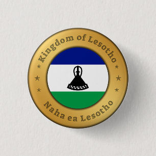 Königreich Lesotho Button