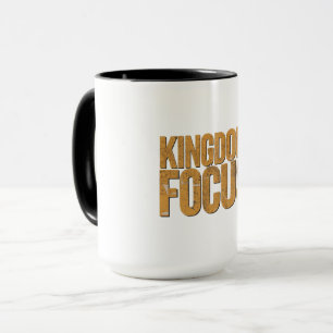 Königreich Mentalität Glaube Fokus Disziplin Desig Tasse