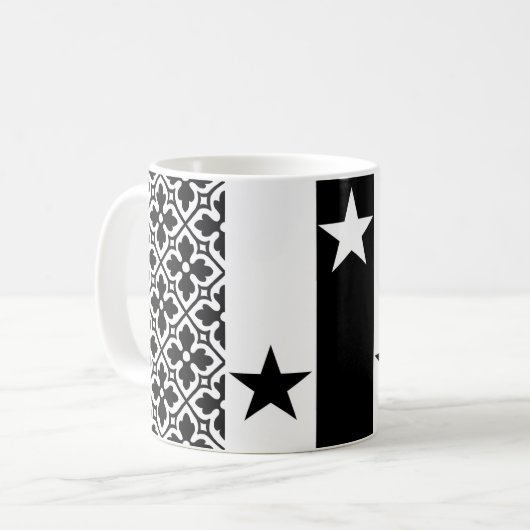 Königreich Meridies Populace Abzeichen Café Tasse (Vorderseite Links)