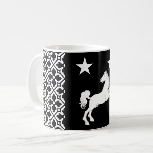 Königreich Meridies Populace Abzeichen Kaffee Tass Kaffeetasse (Vorderseite Links)