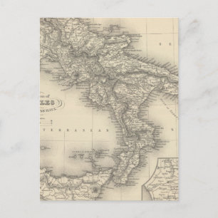 Königreich Neapel Postkarte