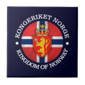 Königreich Norwegen Fliese (Vorderseite)