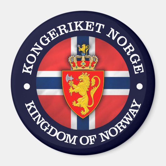 Königreich Norwegen Magnet (Vorne)