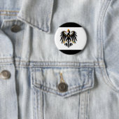 Königreich Preussen Nationalfahne Button (Beispiel)