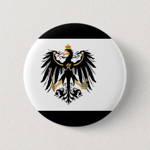 Königreich Preussen Nationalfahne Button