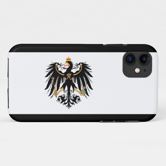 Königreich Preussen Nationalfahne Case-Mate iPhone Hülle (Rückseite (Horizontal))