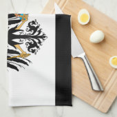 Königreich Preussen Nationalfahne Handtuch (Viertel Falte)