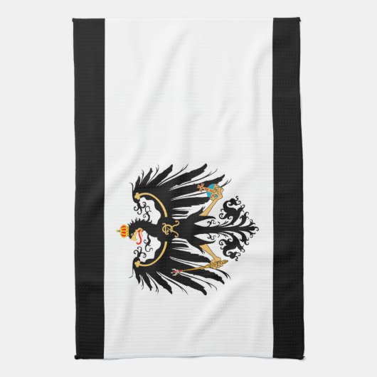 Königreich Preussen Nationalfahne Handtuch (Vertikal)