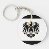 Königreich Preussen Nationalfahne Schlüsselanhänger (Vorderseite)