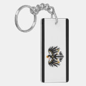 Königreich Preussen Nationalfahne Schlüsselanhänger (Vorderseite links)