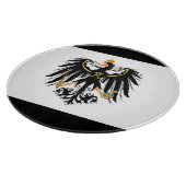 Königreich Preussen Nationalfahne Schneidebrett (Ecke)