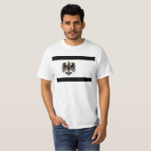 Königreich Preussen Nationalfahne T-Shirt (Vorne ganz)