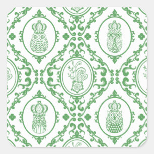 Königreich Quadratischer Aufkleber