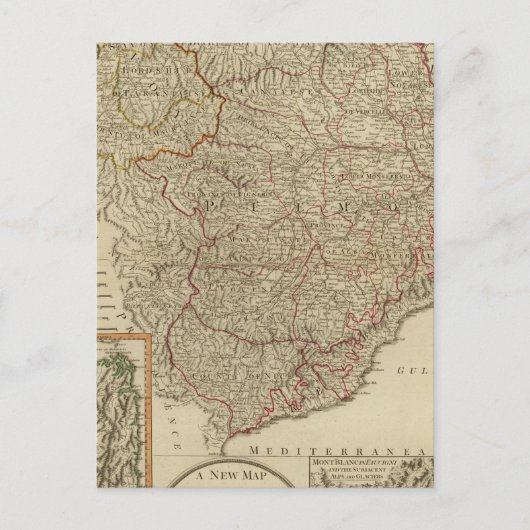 Königreich Sardinien 2 Postkarte (Vorderseite)
