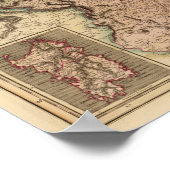 Königreich Sardinien Poster (Ecke)