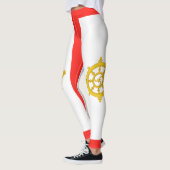 Königreich Sikkim-Flagge Leggings (Links)