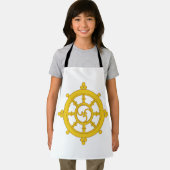 Königreich Sikkim-Flagge Schürze (Insitu)