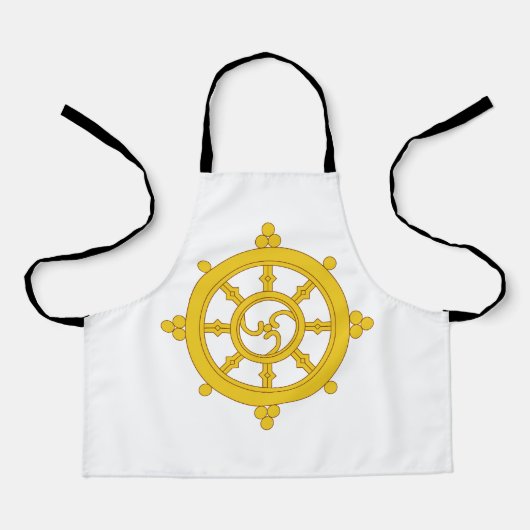 Königreich Sikkim-Flagge Schürze (Vorderseite)