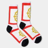 Königreich Sikkim-Flagge Socken (Rechts)
