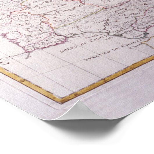 Königreich Spanien Poster (Ecke)