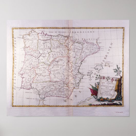 Königreich Spanien Poster (Vorne)