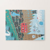 Königreich-Stadt-Szene Puzzle (Horizontal)
