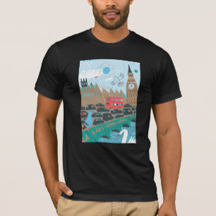 Königreich-Stadt-Szene T-Shirt