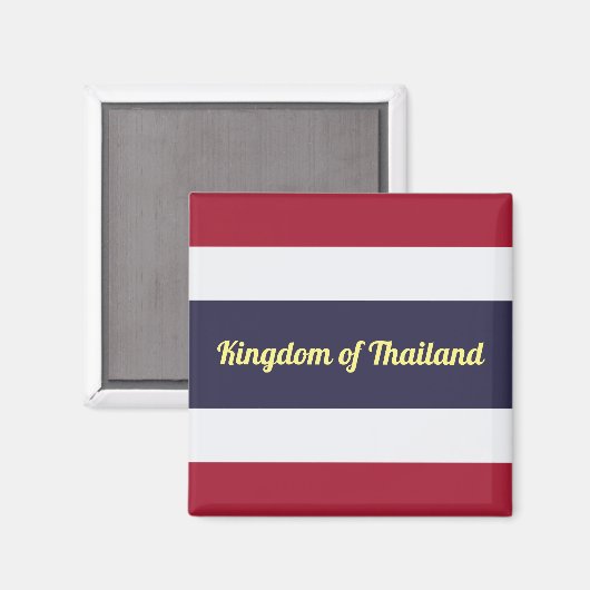 Königreich Thailand Magnet (Vorderseite/Rückseite)