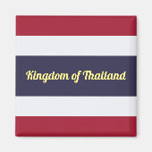 Königreich Thailand Magnet (Vorne)