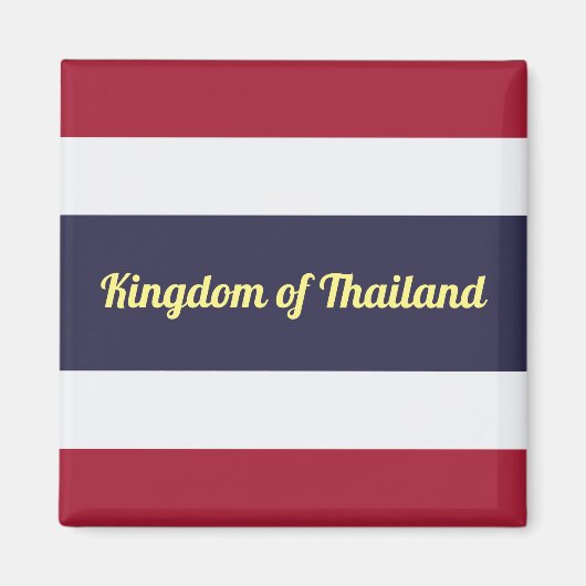 Königreich Thailand Magnet (Vorne)
