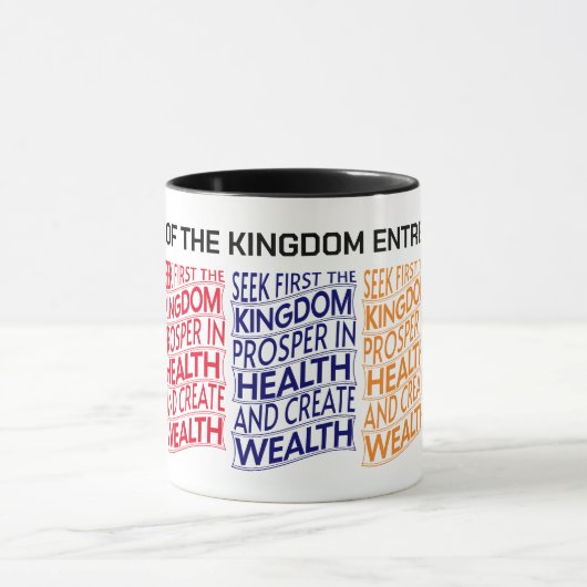 Königreich Unternehmer Christlich Tasse (Zentrum)