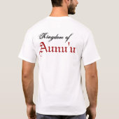 Königreich von Aunu'u T-Shirt (Rückseite)