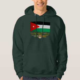 Königreich von Jordanien-Flagge (arabisch) Hoodie
