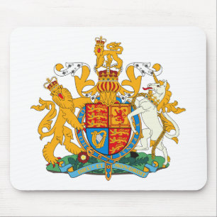 Königreich-Wappen Mousepad