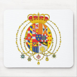 Königreich zwei Sicilies des Wappens Mousepad