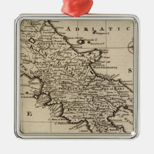 Königreiche von Neapel und von Sizilien, Italien Silbernes Ornament