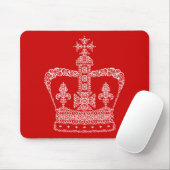 Königs- oder Königinnenkrone Mousepad (Mit Mouse)