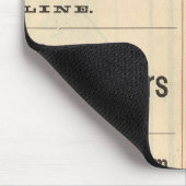 Königs- und Halbmondweg Mousepad (Ecke)