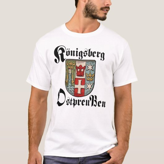 Königsberg Ostpreußen T-Shirt (Vorderseite)