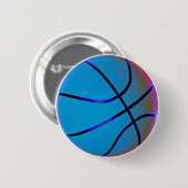 Königsblau-Basketball Button (Vorne & Hinten)
