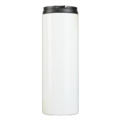 Königsblau-Blumengold Thermosbecher (Rückseite)