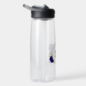 Königsblau-Blumengold Trinkflasche (Rechts)